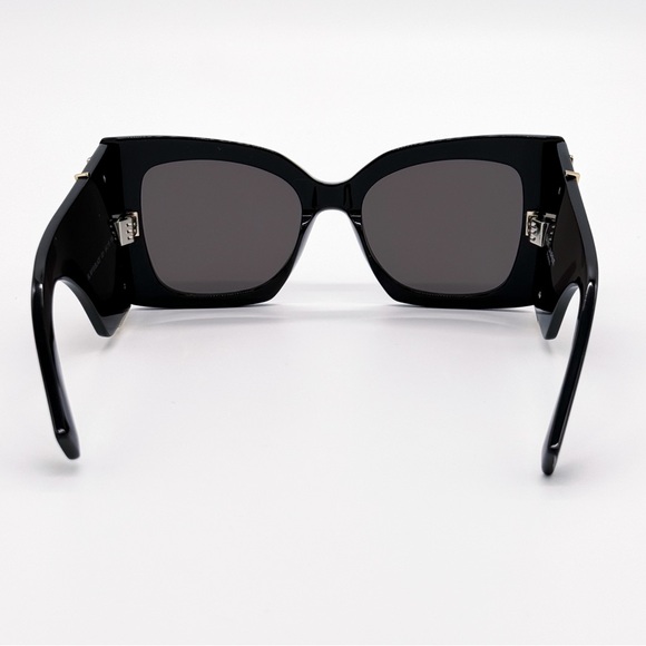 NEW SAINT LAURENT SL M119 BLAZE 001 OVERSIZED BLACK SLM119 001 WOMEN SUNGLASSES - Picture 9 of 12
